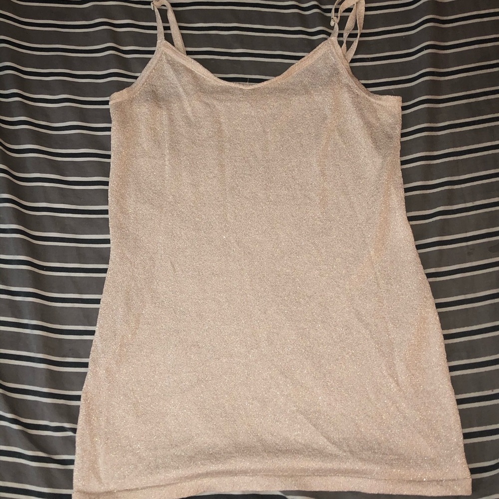 Shiny tank top